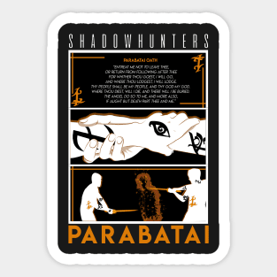 Parabatai Oath Sticker